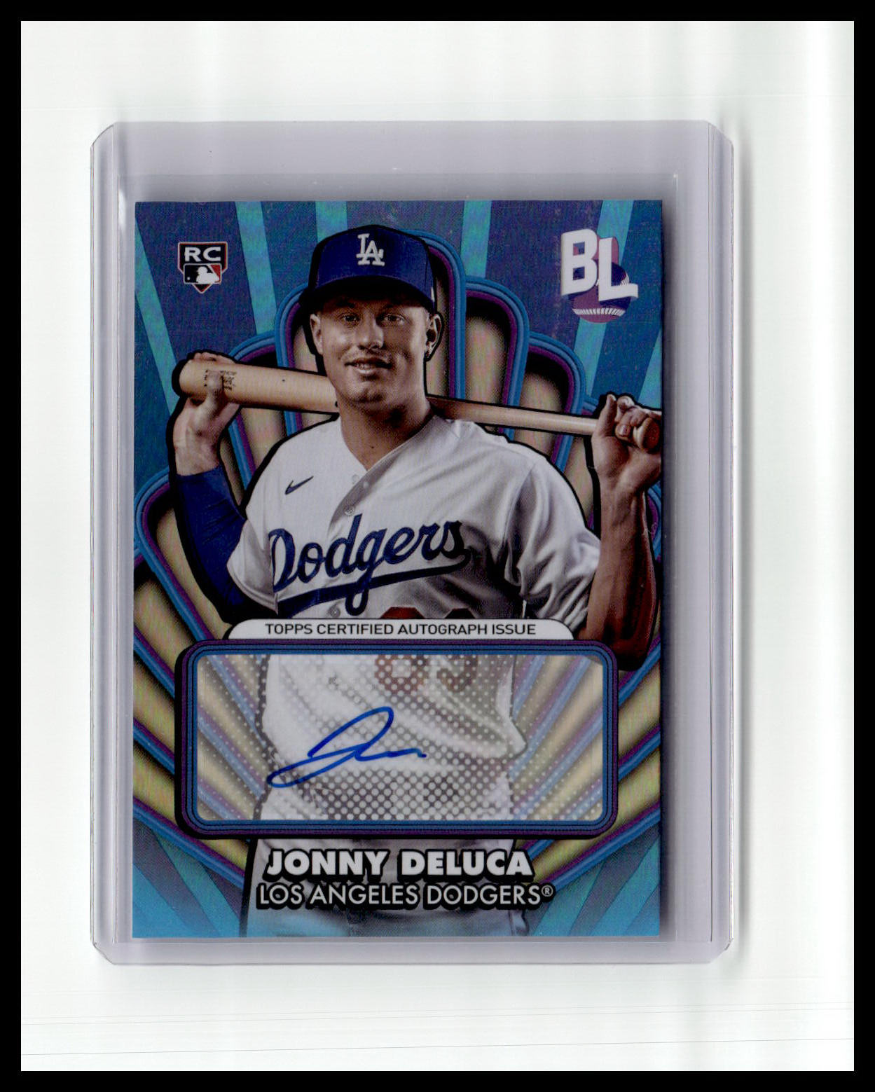 2024 Topps Big League #OAA-JD Jonny DeLuca Opening Act Autographs