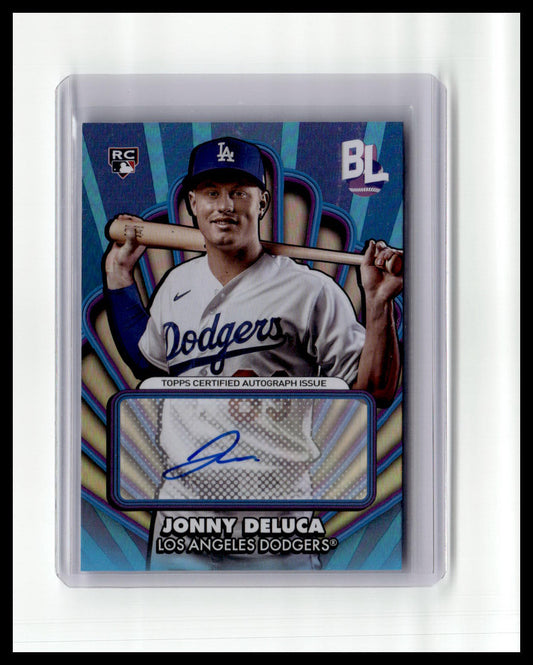 2024 Topps Big League #OAA-JD Jonny DeLuca Opening Act Autographs