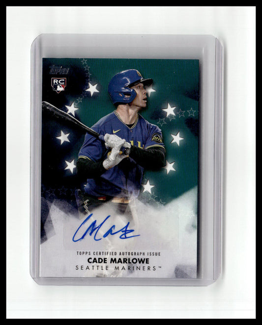 2024 Topps #BSA-CMA Cade Marlowe Baseball Stars Autographs (Series Two)