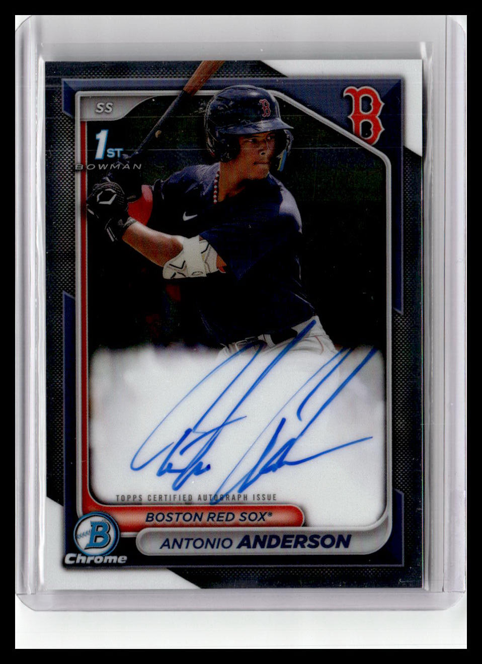 2024 Bowman #CPA-AAN Antonio Anderson Chrome Prospect Auto 1st Bowmn