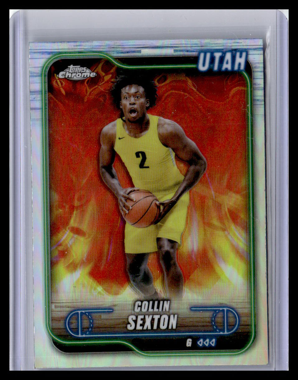 2024-25 Topps Chrome #35 Collin Sexton Refractor