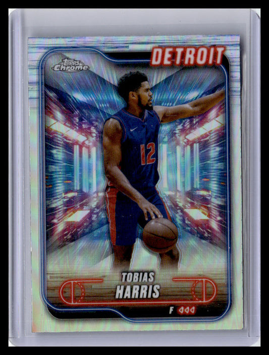 2024-25 Topps Chrome #5 Tobias Harris Refractor