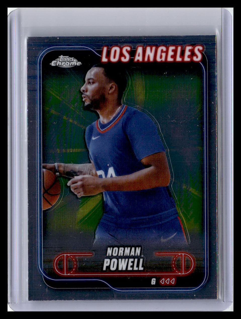 2024-25 Topps Chrome #176 Norman Powell Refractor