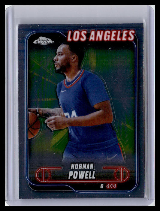2024-25 Topps Chrome #176 Norman Powell Refractor