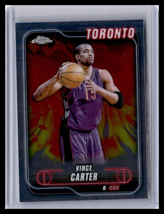 2024-25 Topps Chrome #54 Vince Carter Refractor