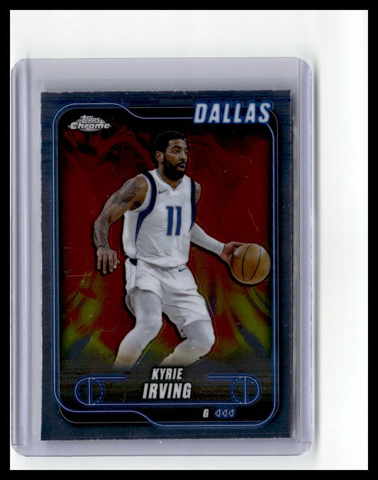 2024-25 Topps Chrome #117 Kyrie Irving Refractor
