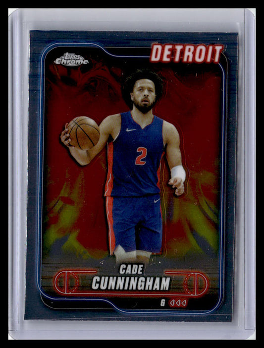 2024-25 Topps Chrome #18 Cade Cunningham