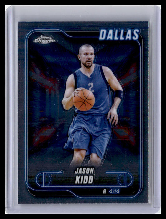2024-25 Topps Chrome #129 Jason Kidd Refractor