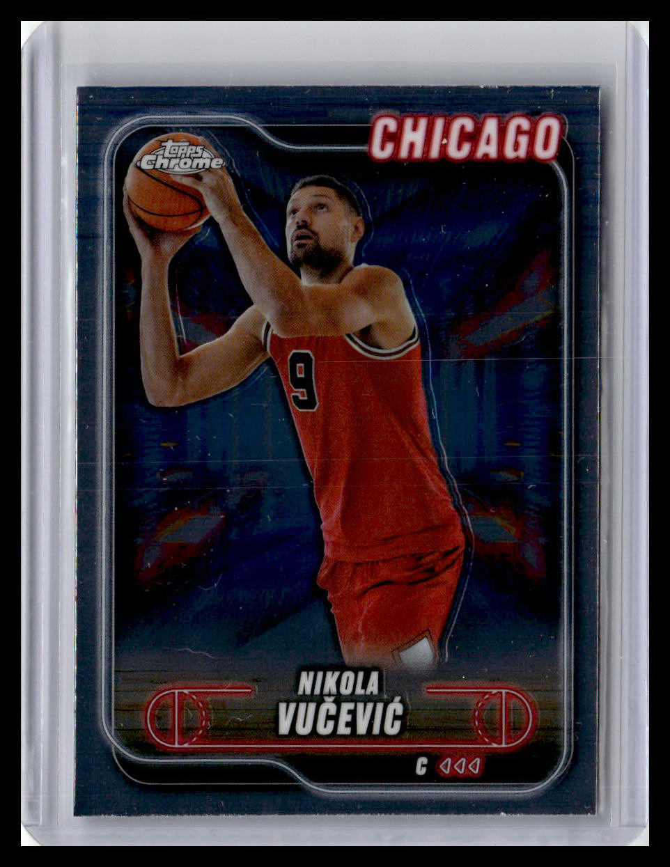 2024-25 Topps Chrome #97 Nikola Vučević