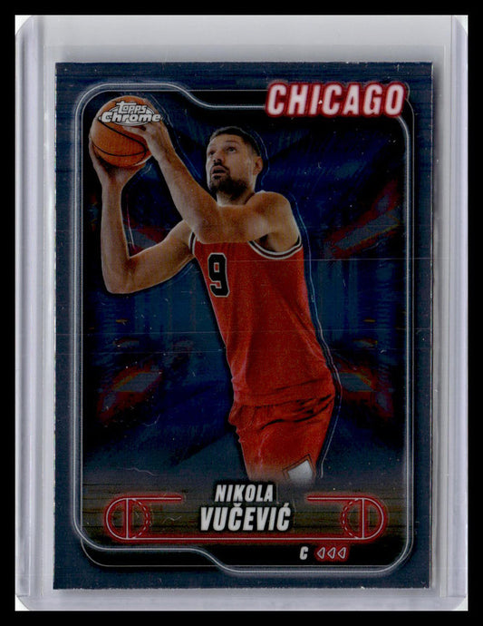 2024-25 Topps Chrome #97 Nikola Vučević