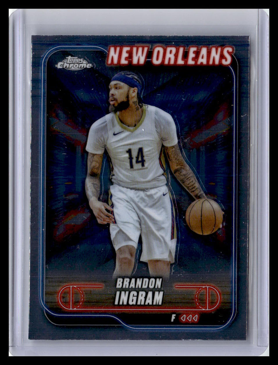 2024-25 Topps Chrome #154 Brandon Ingram Refractor