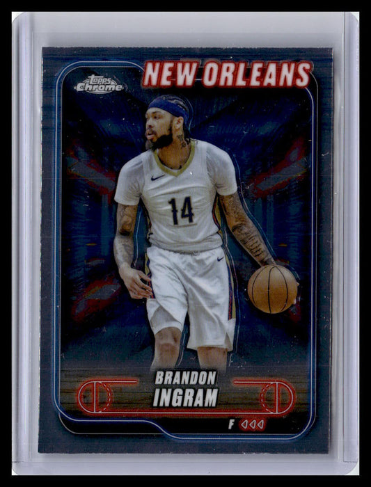 2024-25 Topps Chrome #154 Brandon Ingram Refractor
