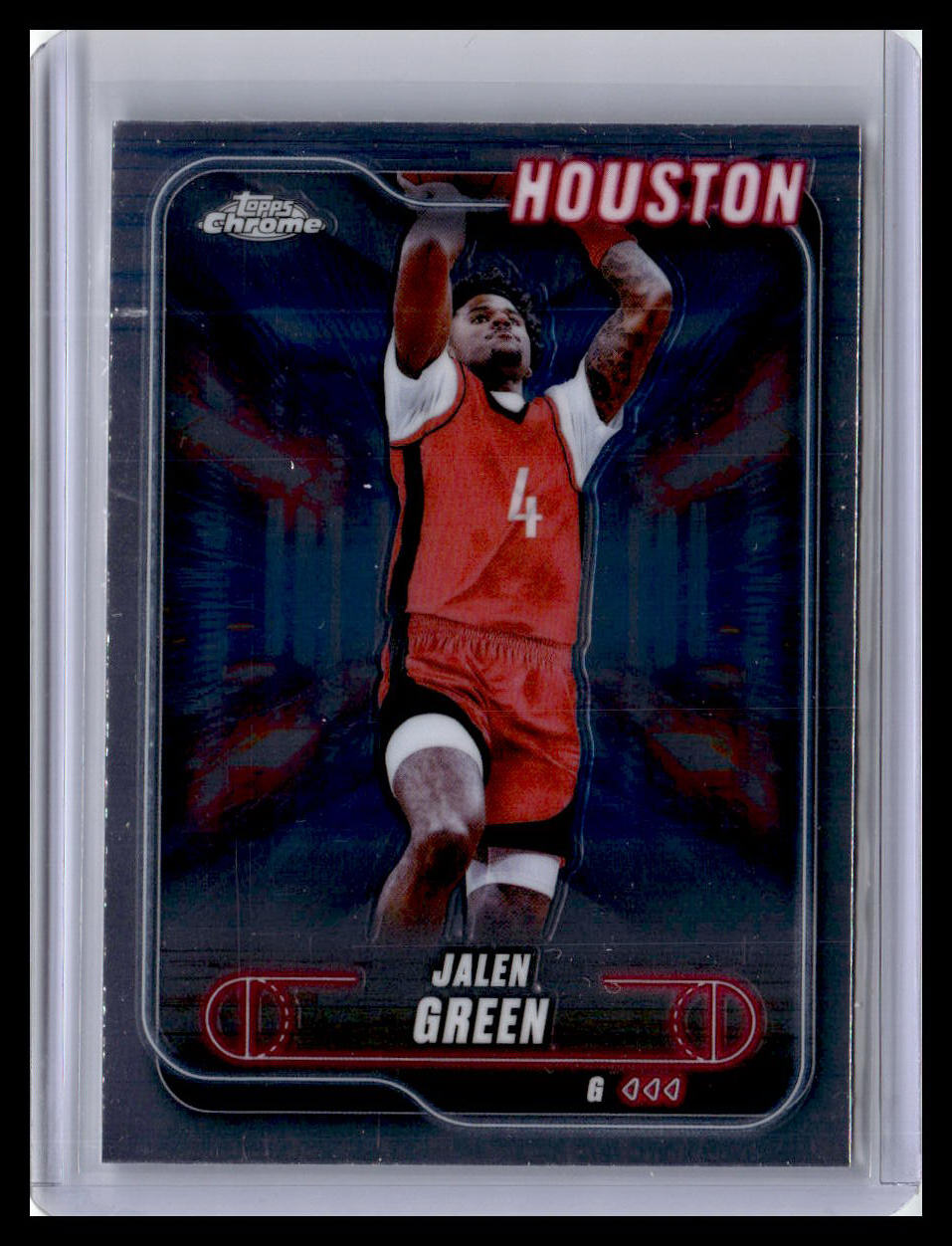 2024-25 Topps Chrome #199 Jalen Green Refractor