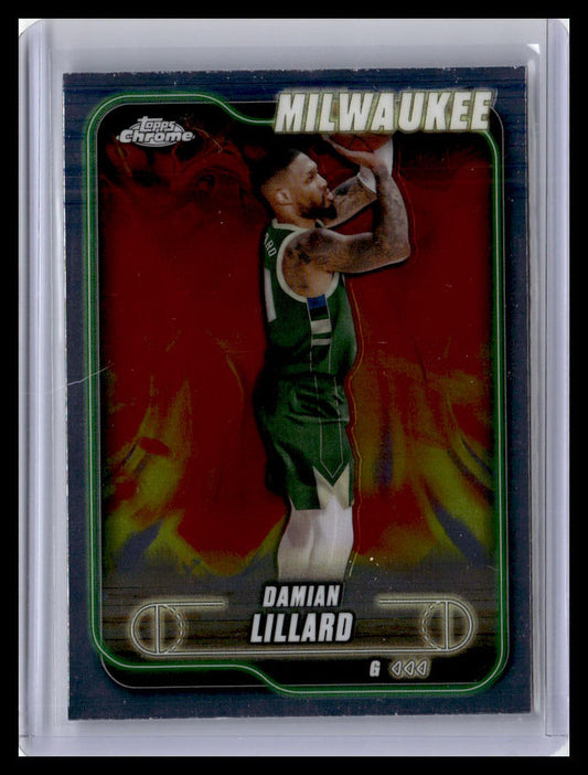 2024-25 Topps Chrome #2 Damian Lillard