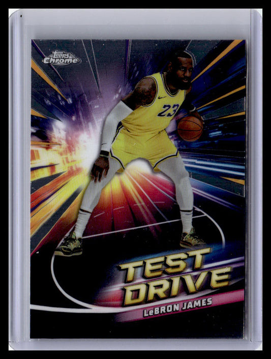 2024-25 Topps Chrome - Test Drive Refractor #TD-14 LeBron James