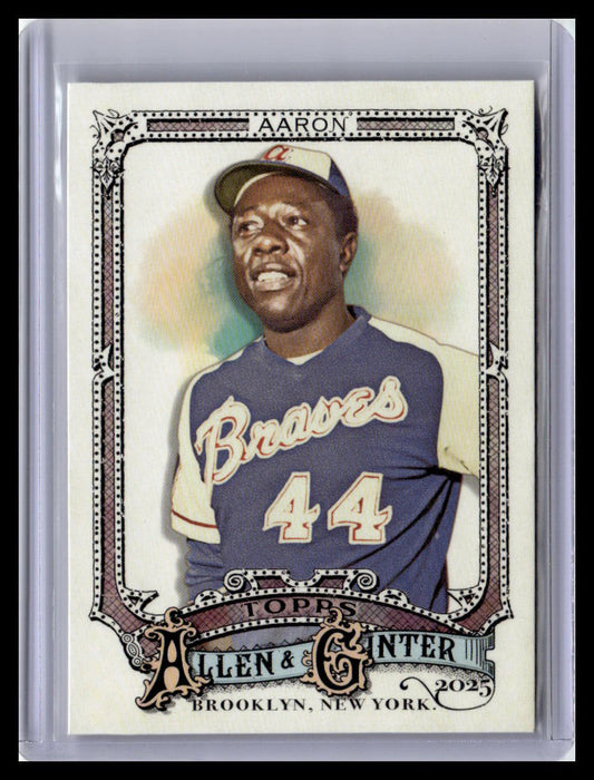 2025 Topps Allen & Ginter #13 Hank Aaron