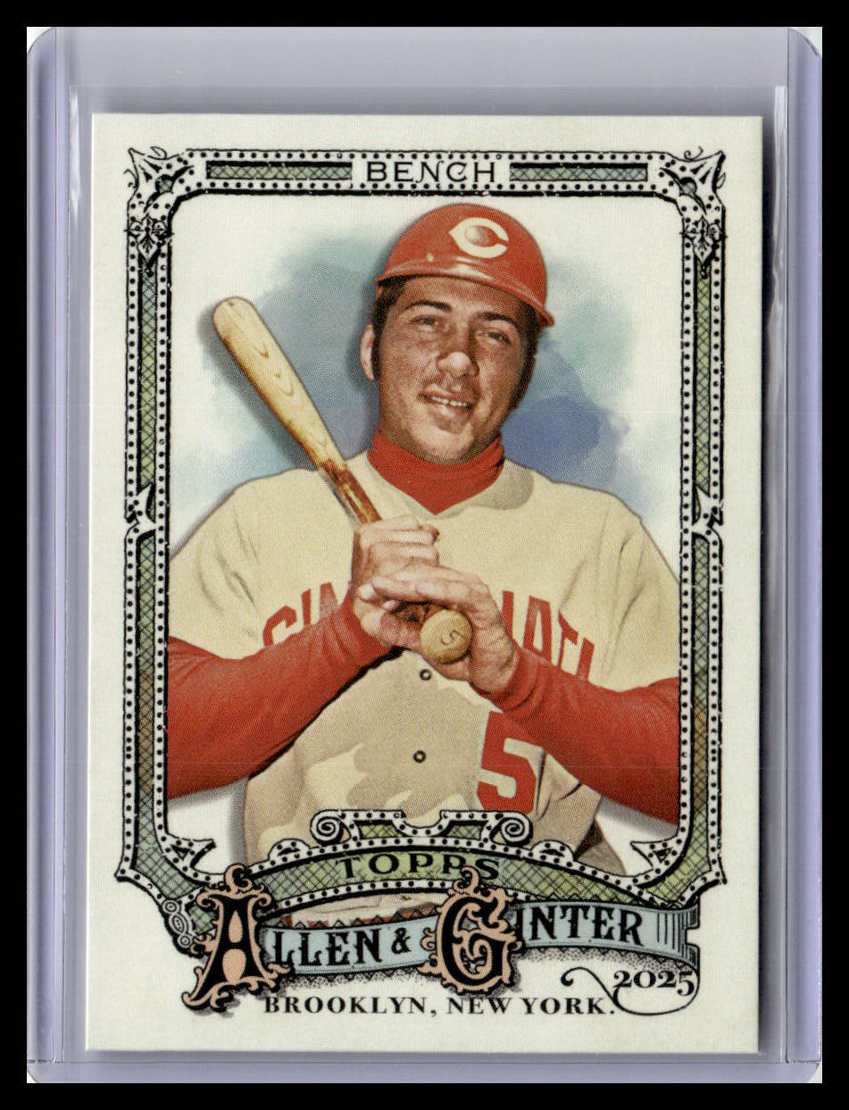 2025 Topps Allen & Ginter #320 Johnny Bench