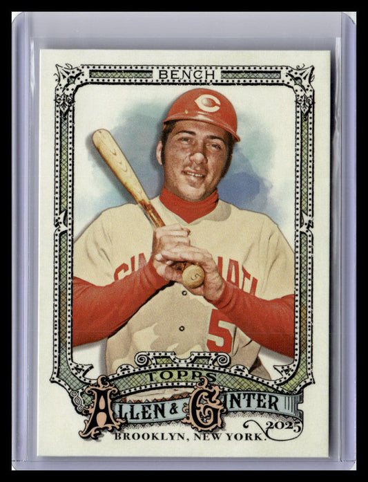 2025 Topps Allen & Ginter #320 Johnny Bench