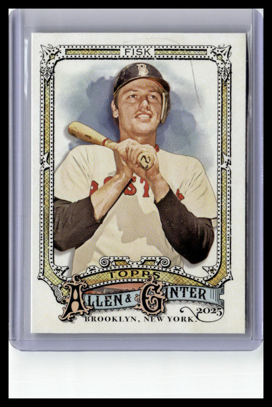 2025 Topps Allen & Ginter #187 Carlton Fisk
