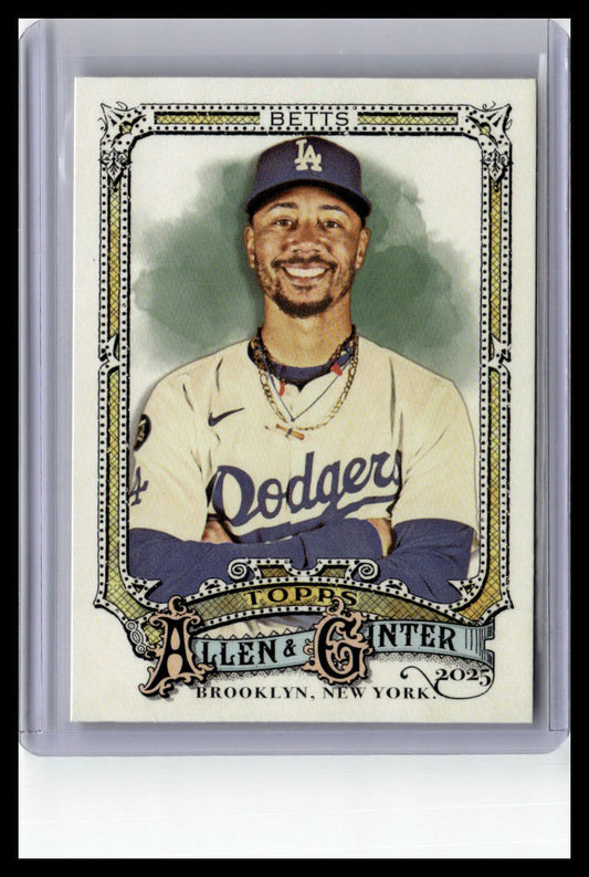 2025 Topps Allen & Ginter #80 Mookie Betts