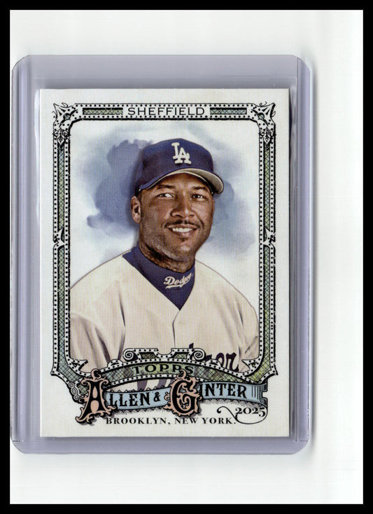 2025 Topps Allen & Ginter #191 Gary Sheffield
