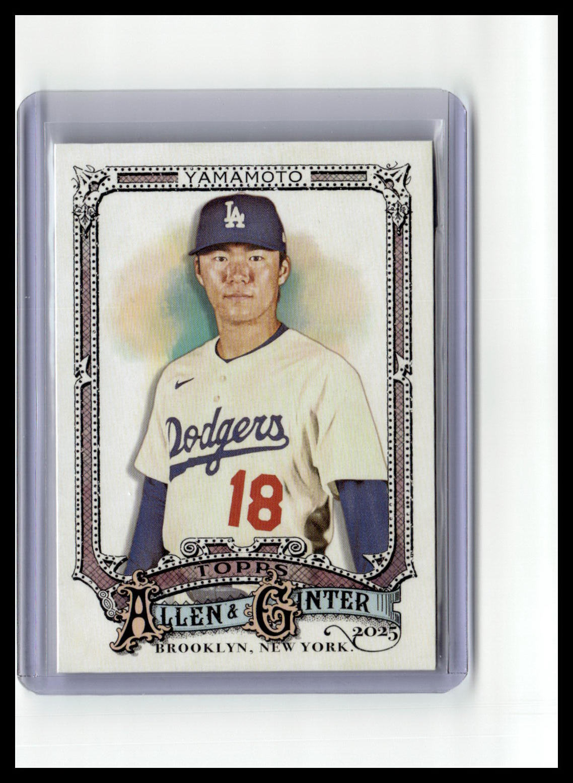 2025 Topps Allen & Ginter #138 Yoshinobu Yamamoto