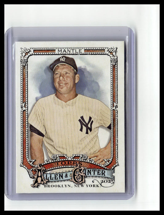 2025 Topps Allen & Ginter #19 Mickey Mantle