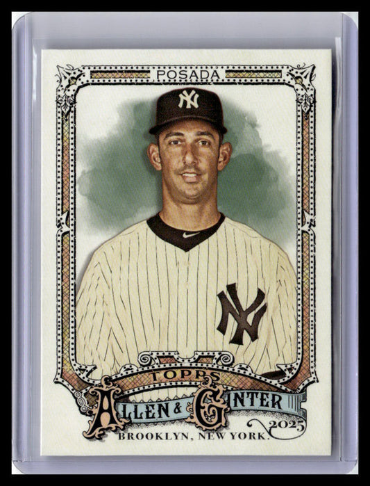 2025 Topps Allen & Ginter #182 Jorge Posada