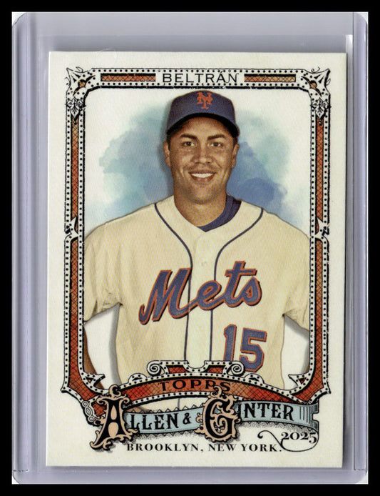 2025 Topps Allen & Ginter #153 Carlos Beltrán