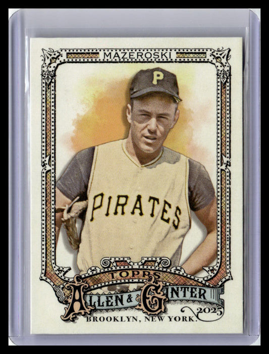 2025 Topps Allen & Ginter #326 Bill Mazeroski