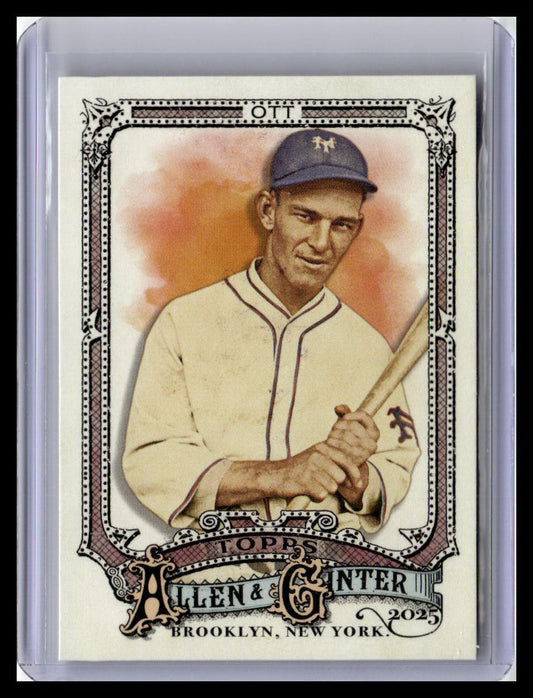 2025 Topps Allen & Ginter #317 Mel Ott