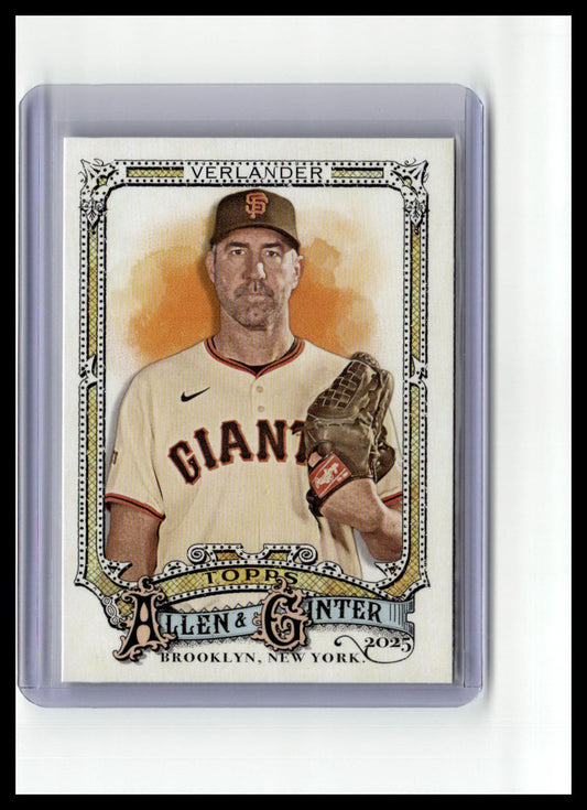 2025 Topps Allen & Ginter #66 Justin Verlander