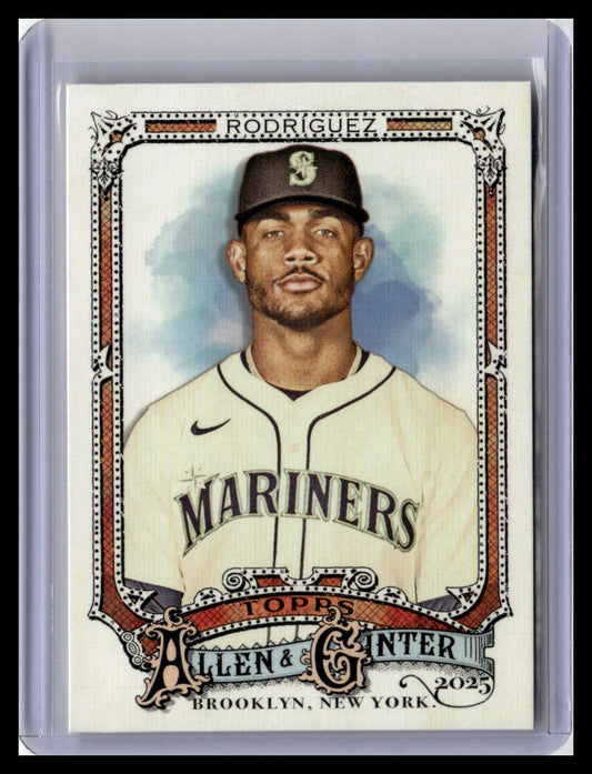 2025 Topps Allen & Ginter #70 Julio Rodríguez