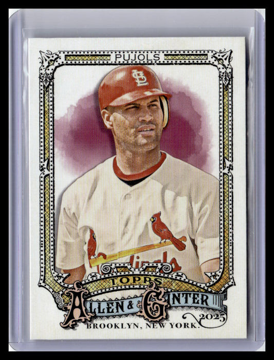 2025 Topps Allen & Ginter #1 Albert Pujols