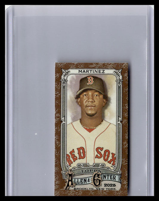2025 Topps Allen & Ginter #8 Pedro Martinez Mini Gold Border