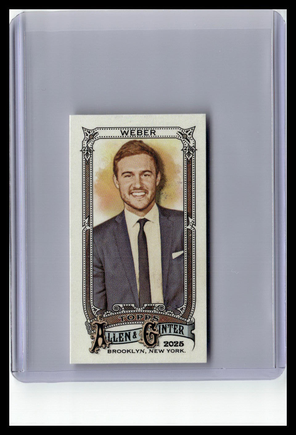 2025 Topps Allen & Ginter #263 Peter Weber Mini