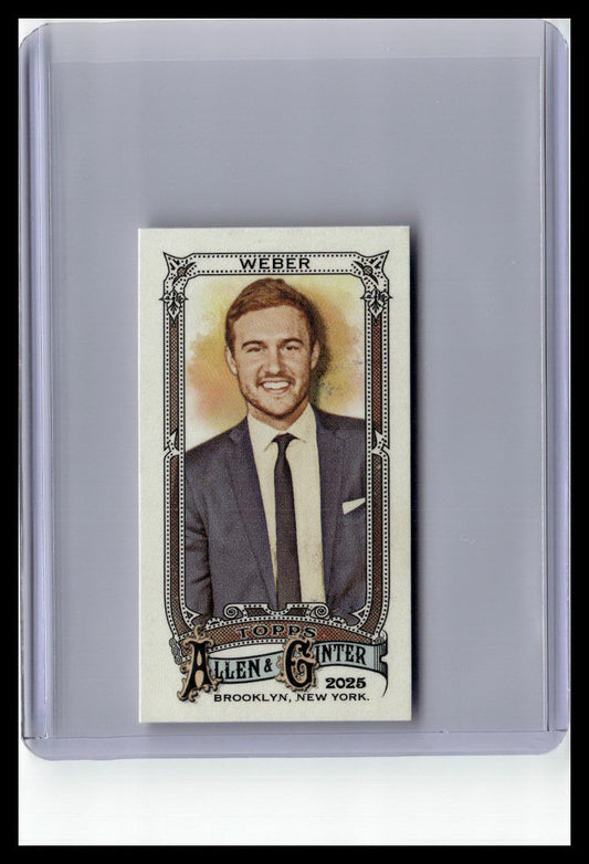 2025 Topps Allen & Ginter #263 Peter Weber Mini