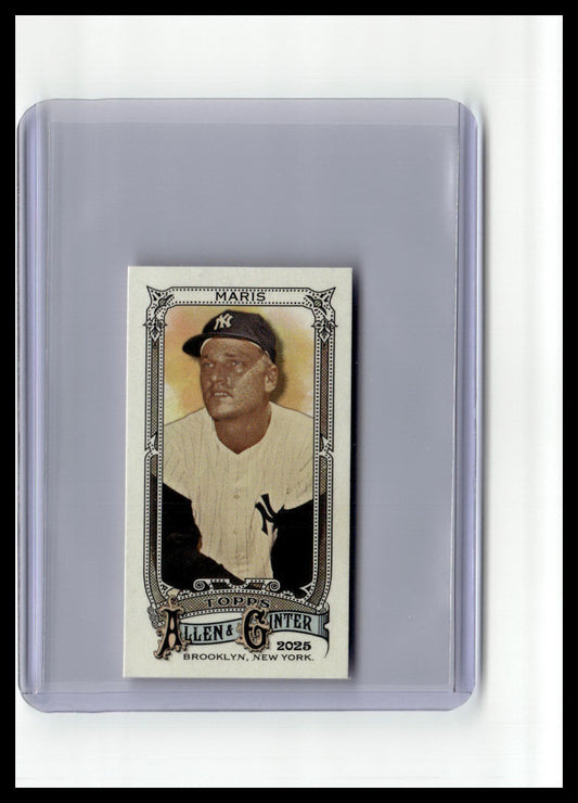 2025 Topps Allen & Ginter #303 Roger Maris Mini