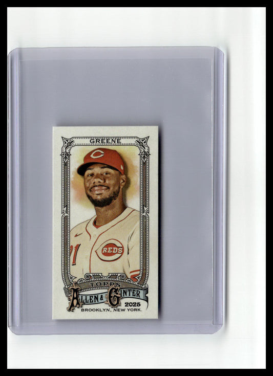 2025 Topps Allen & Ginter #188 Hunter Greene Mini