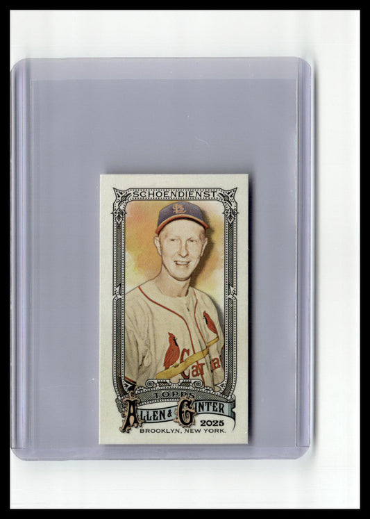 2025 Topps Allen & Ginter #304 Red Schoendienst Mini
