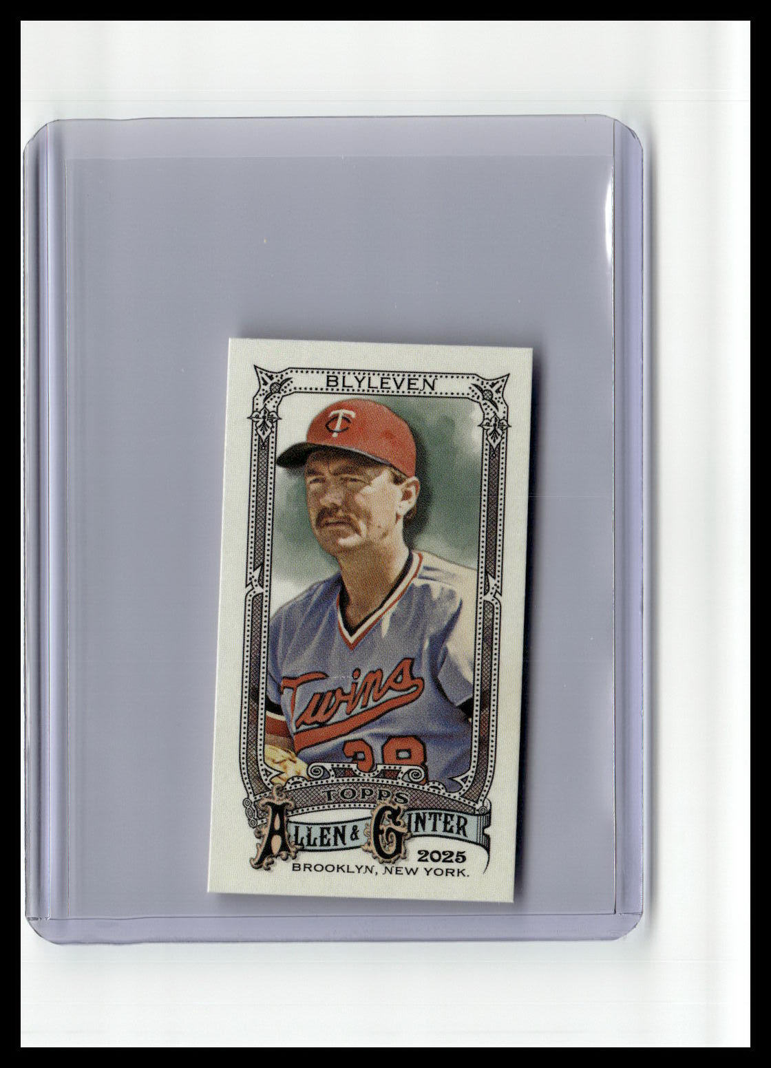 2025 Topps Allen & Ginter #341 Bert Blyleven Mini