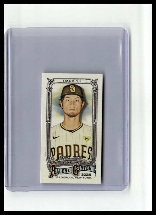2025 Topps Allen & Ginter #150 Yu Darvish Mini