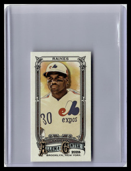 2025 Topps Allen & Ginter #333 Tim Raines Mini