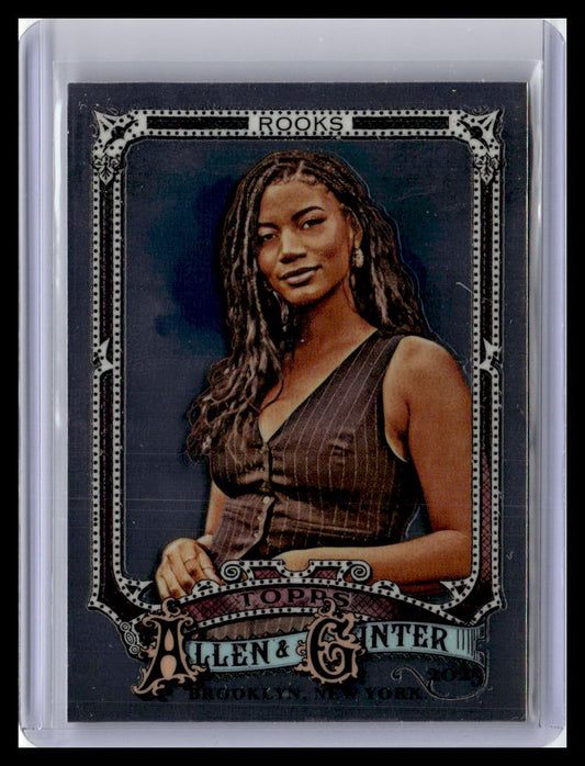 2025 Topps Allen & Ginter #268 Taylor Rooks Chrome