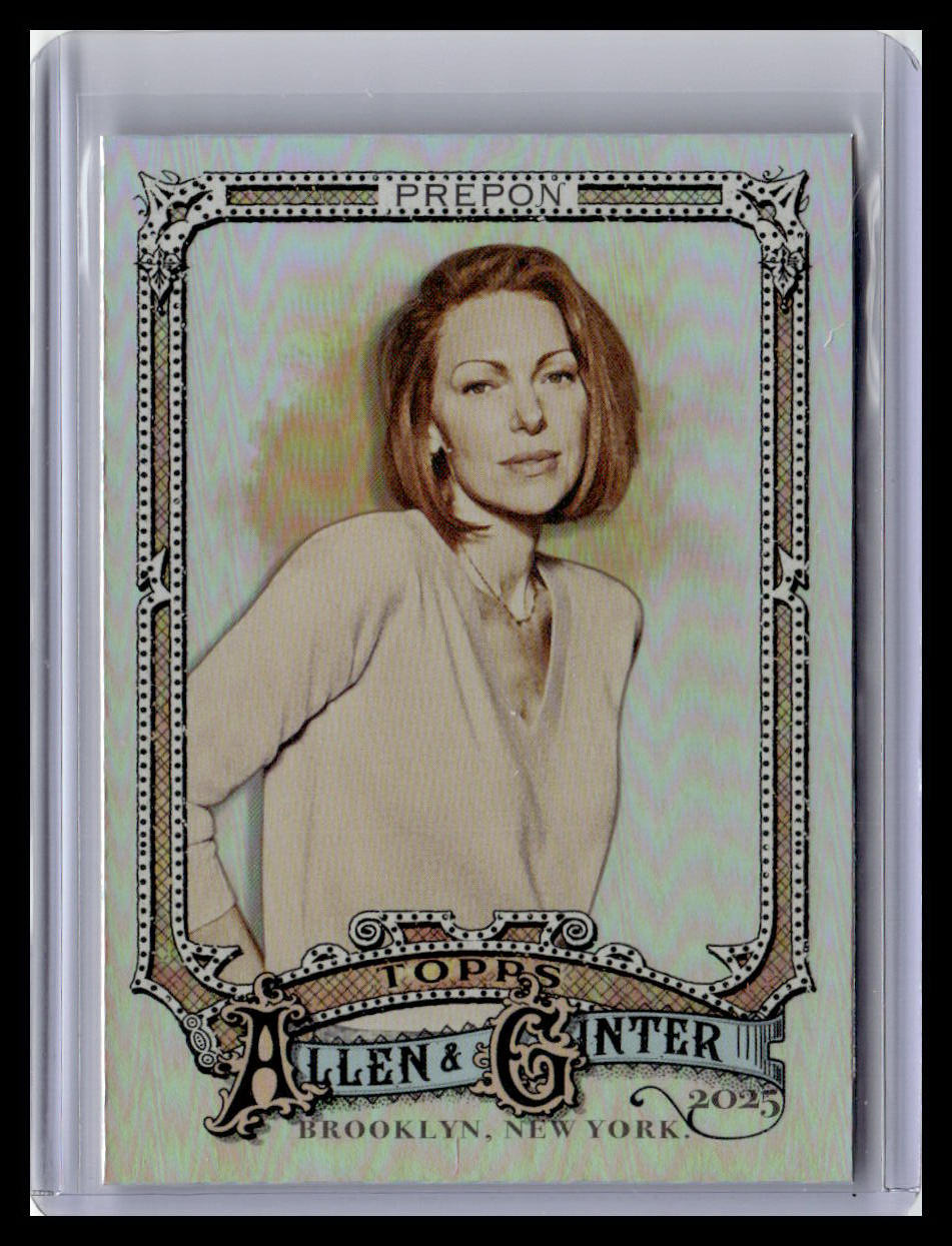 2025 Topps Allen & Ginter #169 Laura Prepon Chrome
