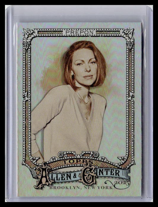 2025 Topps Allen & Ginter #169 Laura Prepon Chrome