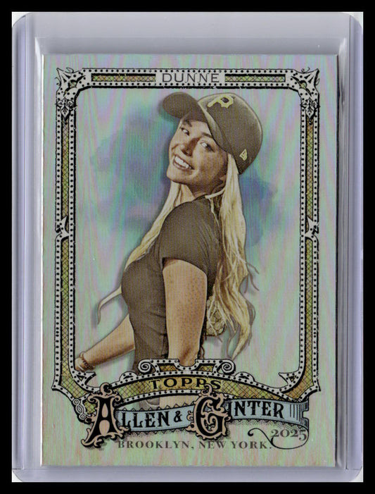 2025 Topps Allen & Ginter #225 Livvy Dunne Silver Portrait