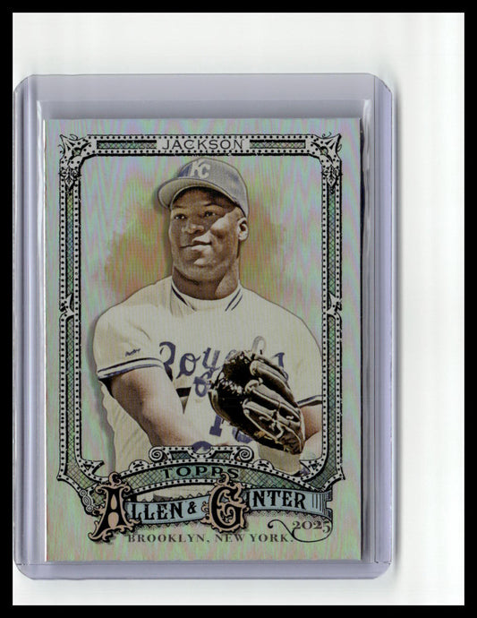 2025 Topps Allen & Ginter #18 Bo Jackson Silver Portrait