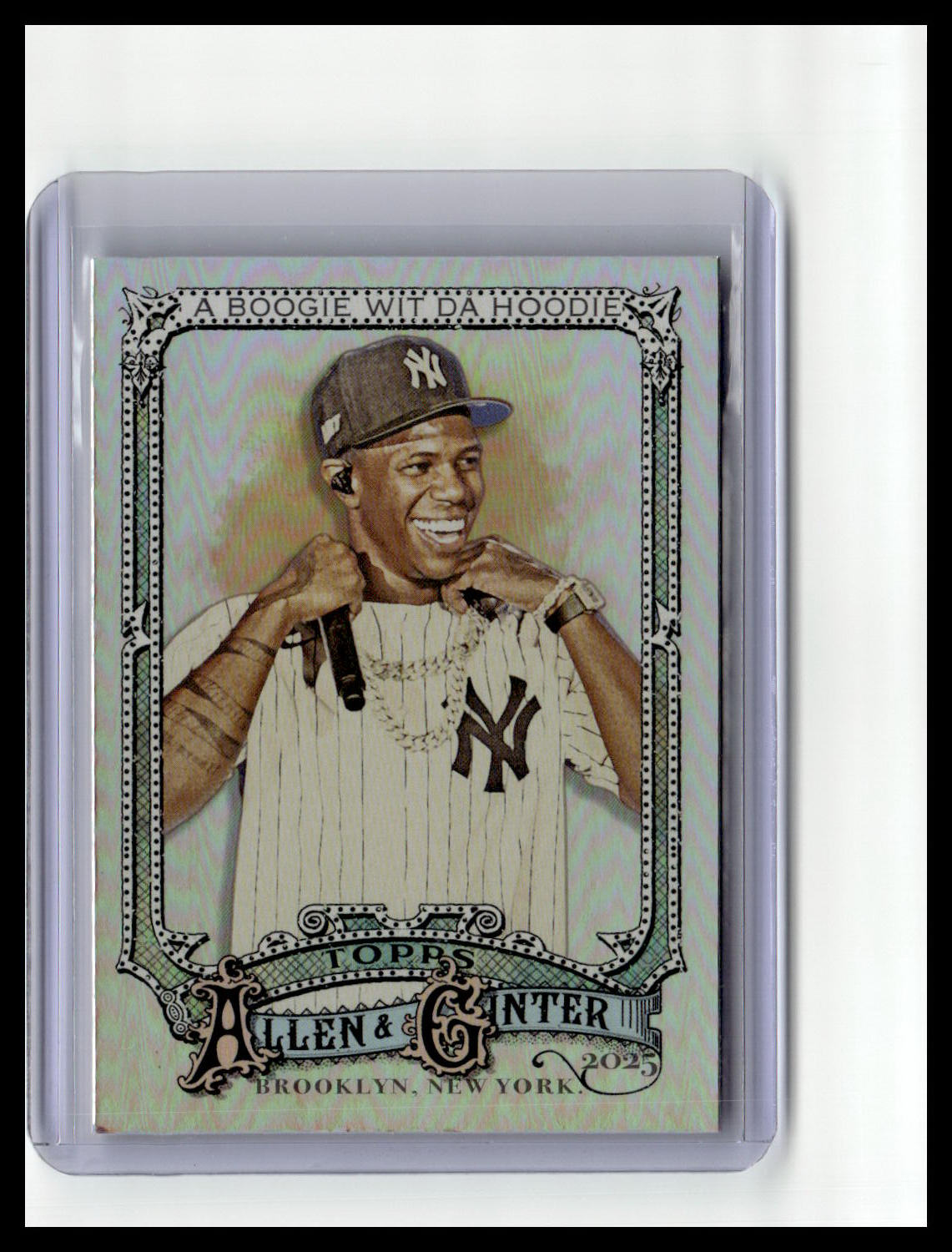 2025 Topps Allen & Ginter #270 a Boogie wit da Hoodie Chrome Refractor
