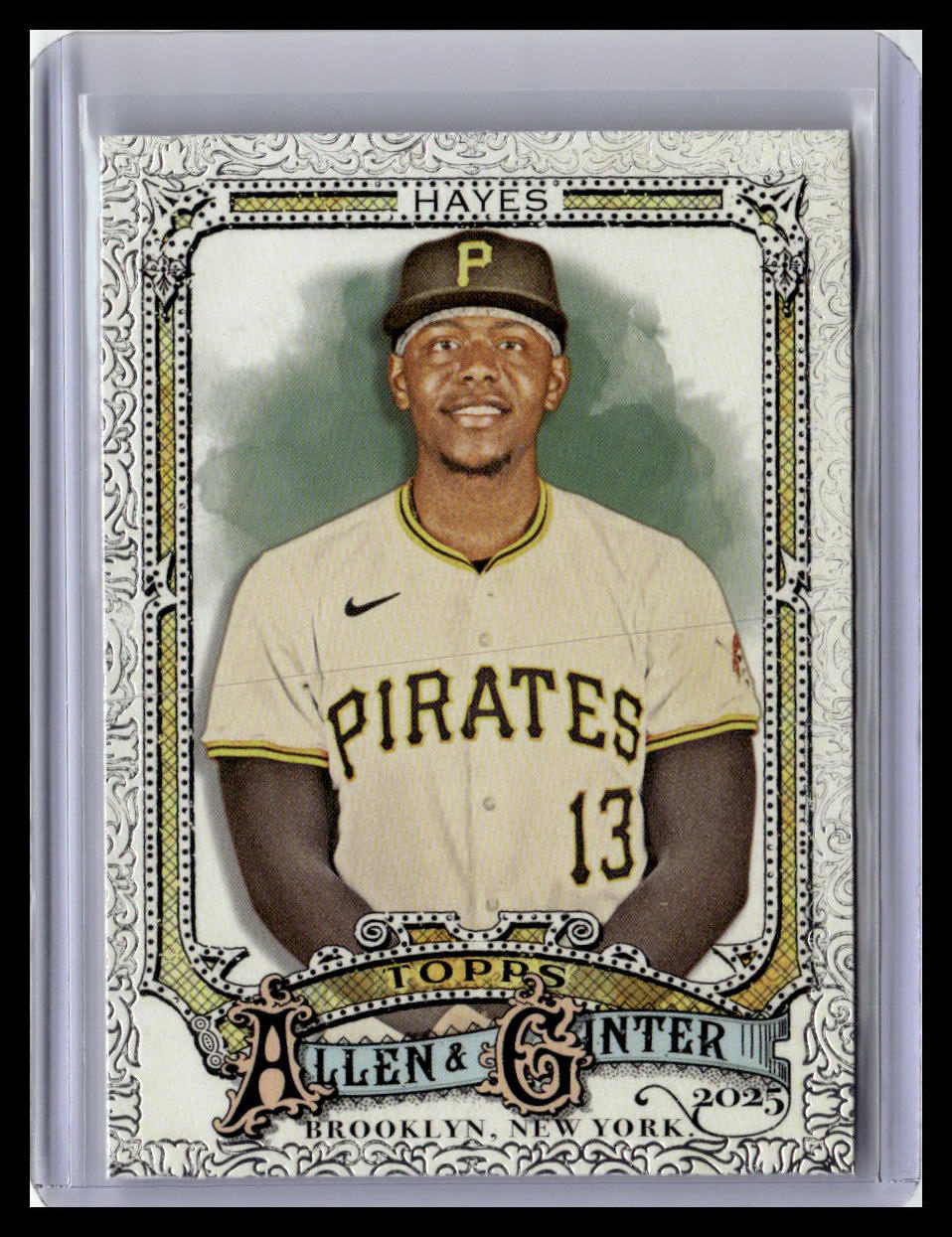 2025 Topps Allen & Ginter #224 Ke'Bryan Hayes Foil Filagree